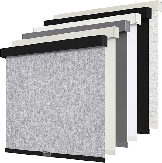 SUNOFF Cordless Blackout Roller Shades Blinds by SUNOFF