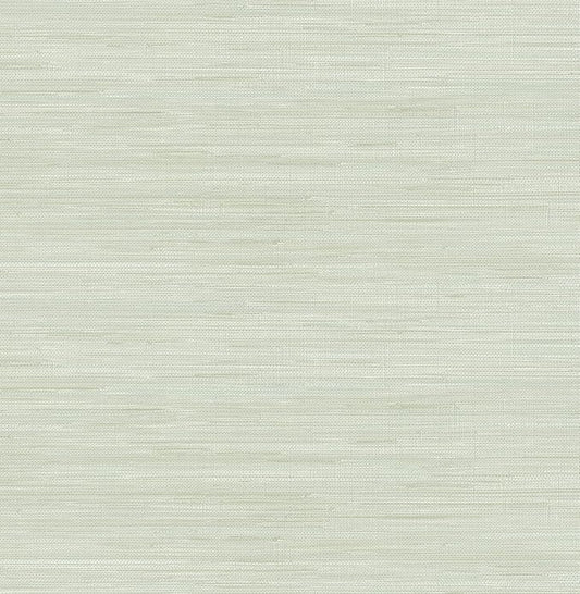 NuWallpaper x Society Social Green Classic Faux Grasscloth Peel & Stick by NuWallpaper