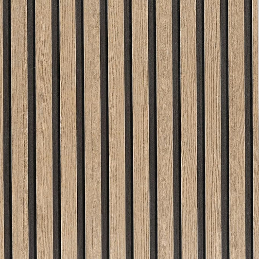 Peel and Stick Wood Slat Wallpaper by LOVADA