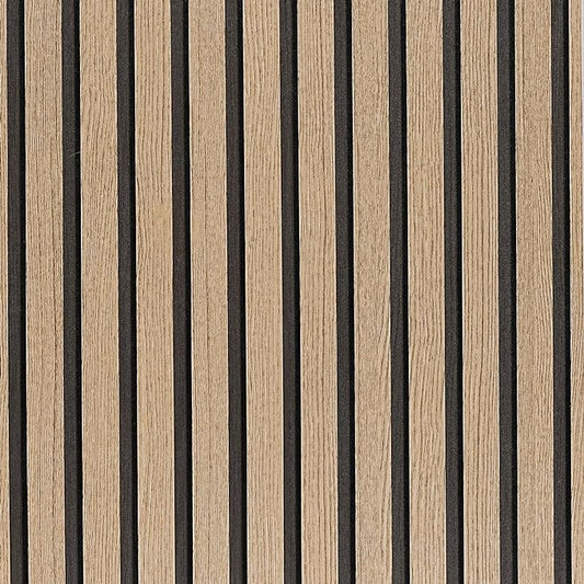 Wood Slat Wallpaper Peel and Stick by LOVADA