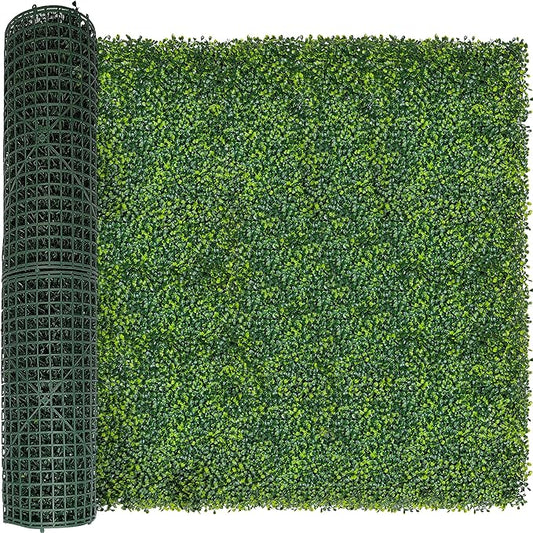 ODTORY Artificial Boxwood Roll Panels: 48 X 160 in UV-Anti Artificial Ivy by ODTORYHOME