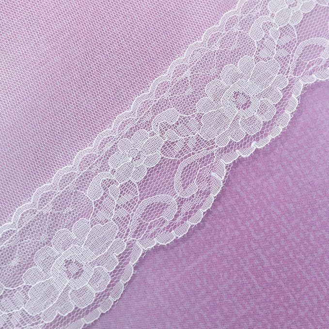 XiDi Curtains for Bedroom Decor, Rainbow Pink Purple/62/79 - Image 5