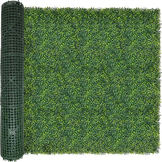 ODTORY Artificial Boxwood Roll Panels: 6FT X 12FT UV-Anti Artificial Ivy by ODTORYHOME