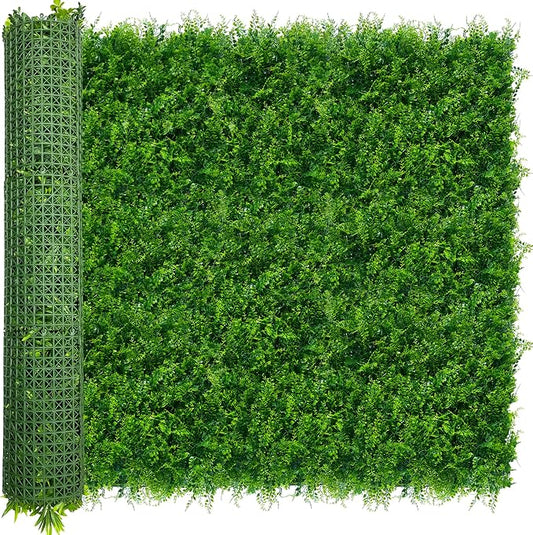 ODTORY Artificial Plants Hedge Wall Panels：54x120 Inch UV-Anti Greenery Boxwood by ODTORYHOME