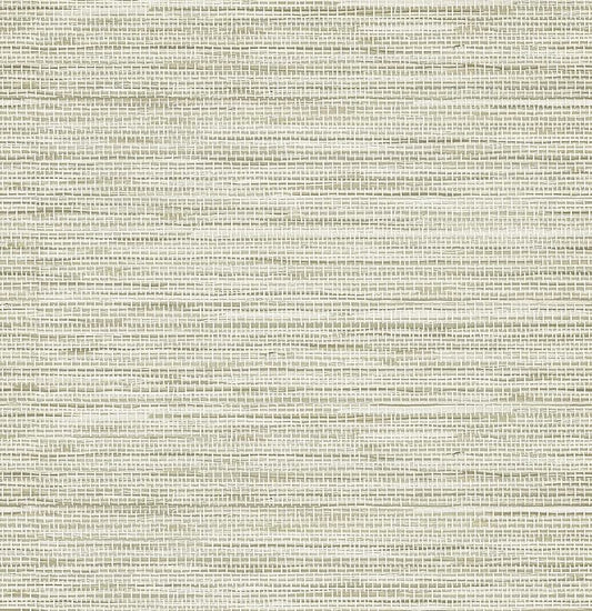 HueBurst Grasscloth Peel and Stick Wallpaper 17.3" x 197" Renter Friendly by HueBurst