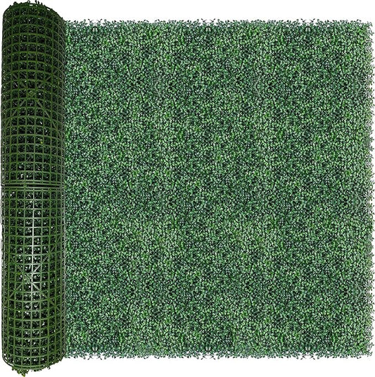 ODTORY Artificial Boxwood Roll Panels:54 X 120 in UV-Anti More Dense Greenery by ODTORYHOME