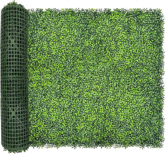 Artificial Ivy Privacy Fence Screen, Backyard Greenery Wall Backdrop Decor by DOPGIB
